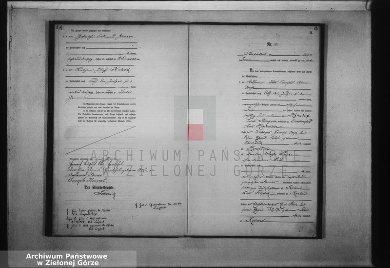 Obraz 14 z jednostki "Heirats-Haupt-Register 1897"