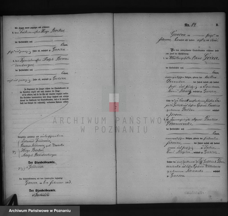 Obraz 16 z jednostki "Księga małżeństw"