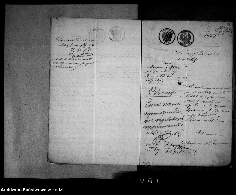 Obraz 15 z jednostki "Akta tyczące się przesiedleń"