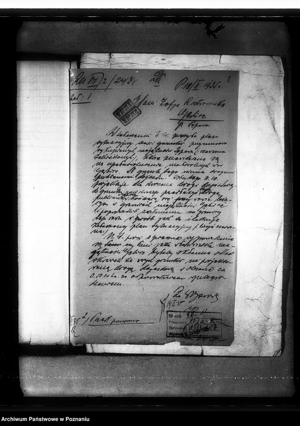 Obraz 12 z jednostki "Sprawy przewłaszczeniowe majątku Pępowo powiatu gostyńskiego"