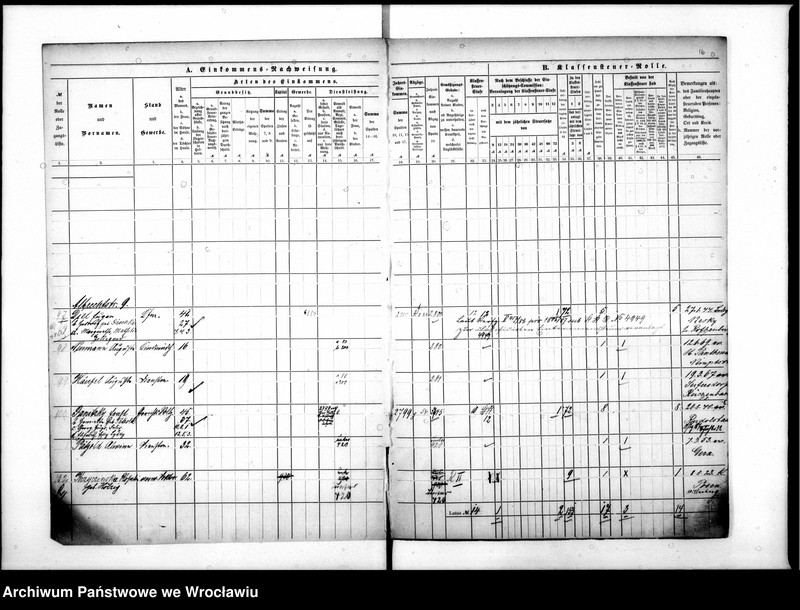 image.from.unit.number "Klassensteuerrolle nebst Eikommens - Nachweisung"
