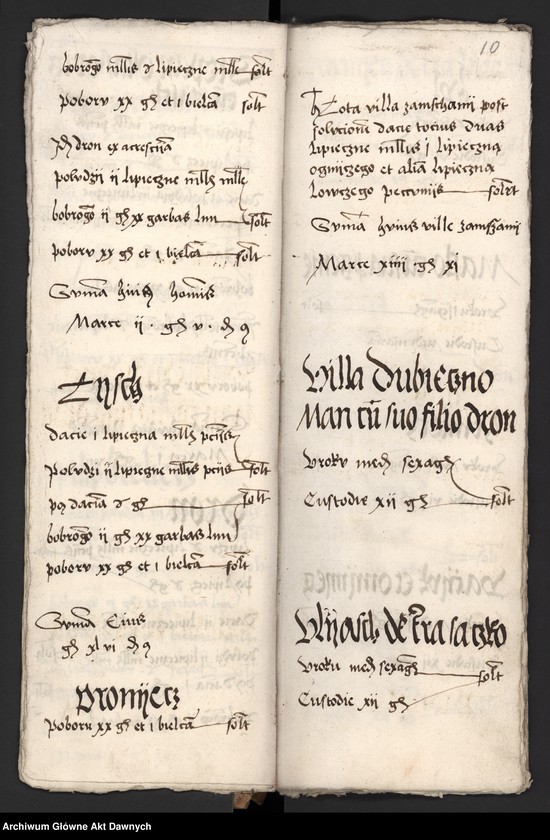 image.from.unit.number "Rejestry poborowe woj. bełskiego i ruskiego."