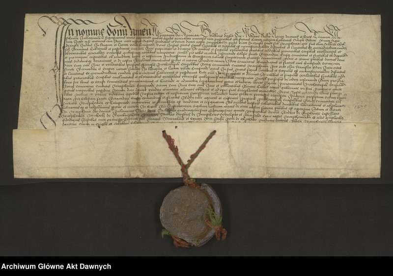 Obraz 14 z kolekcji "Pieczęcie książąt mazowieckich przy dokumentach dla miasta Warszawy111"