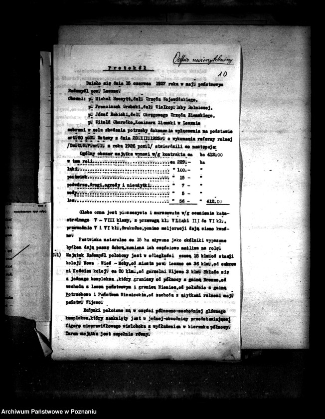 Obraz 15 z jednostki "Majątek Radomyśl powiatu leszczyńskiego gospodarstwo wzorcowe"