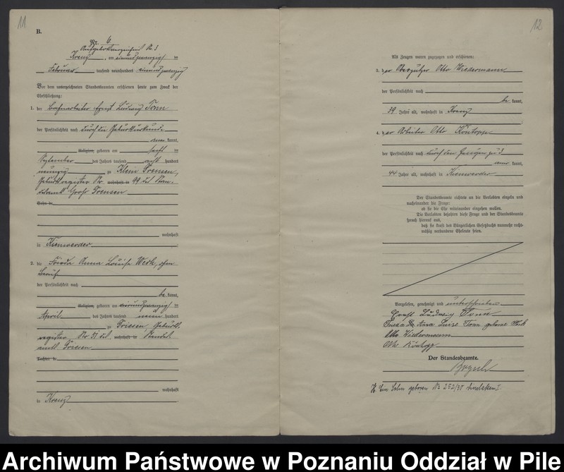 Obraz 9 z jednostki "Księga małżeństw"