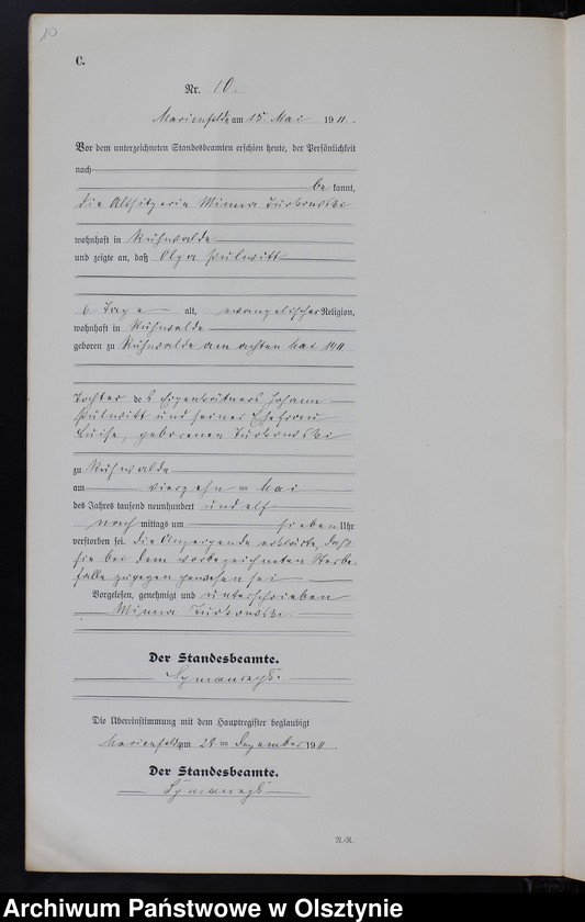 image.from.unit.number "Sterbe-Neben-Register Nr 1 - 32"