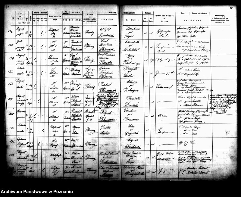 Obraz 16 z jednostki "[Akta ślubów, zgonów, urodzeń i chrztów]"