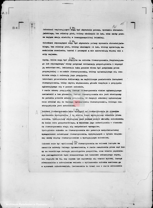 Obraz 16 z jednostki "/ Kasa Bezprocentowego Kredytu Rzemiosła, Handlu i Przemysłu Chrześcijańskiego w Rawiczu/"