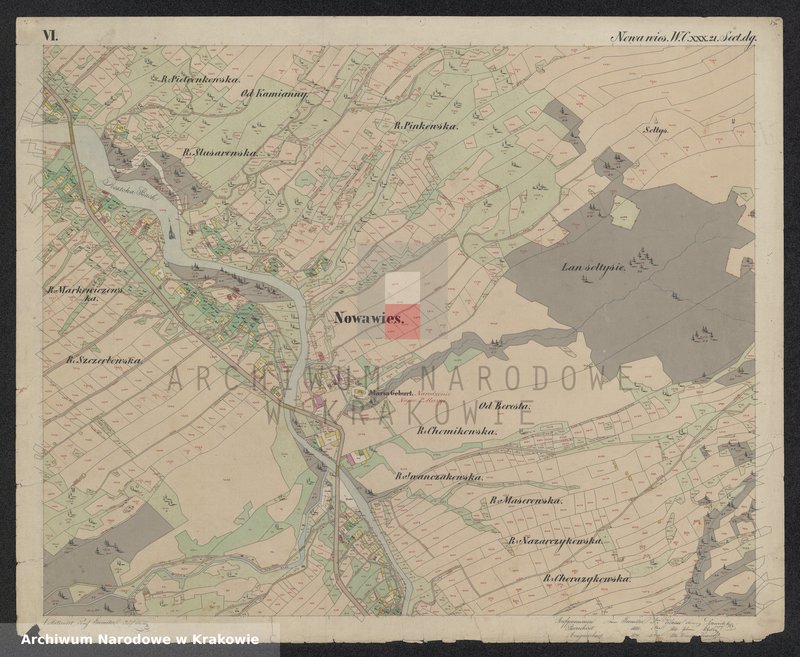 image.from.unit.number "216 Dorf Nowa Wieś in Galizien Sandecer Kreis"