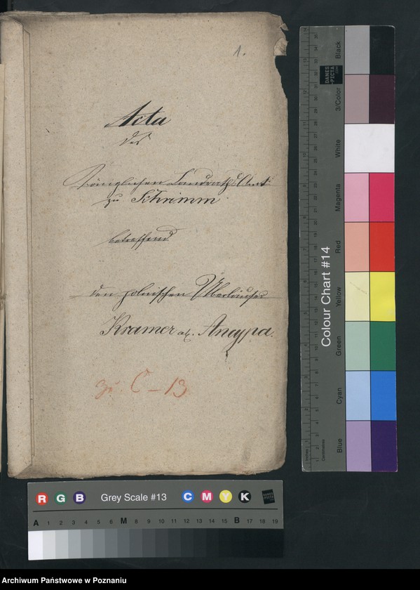 Obraz 4 z jednostki "A. betr. Franz Cramer, stud. theol. et phil. aus Posen zeitweilig beim Gutsbesitzer Xaver von Zakrzewski in Ciechowo"