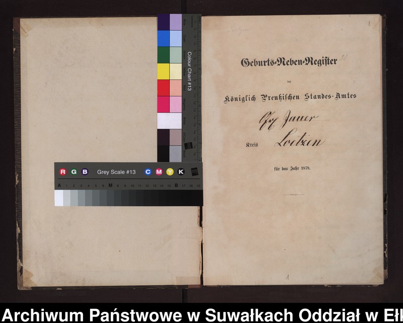 image.from.unit "Geburts-Neben-Register des [Königlich] Preussischen Standes-Amtes Gr. Jauer Kreis Loetzen"