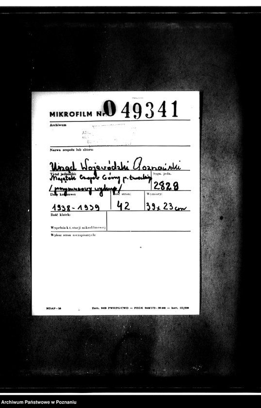 Obraz 2 z jednostki "Majątek Czepów Górny powiatu tureckiego przymusowy wykup"