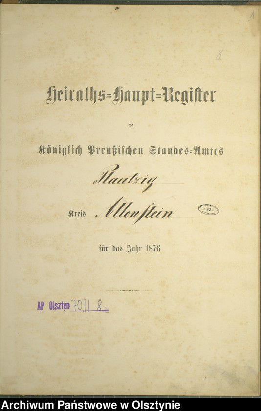 image.from.unit.number "Heiraths-Haupt-Register Nr 1 - 5"