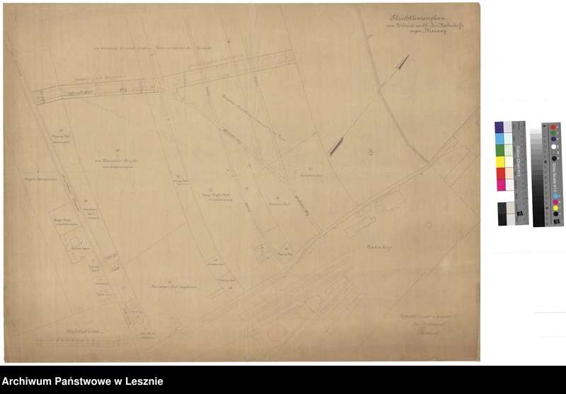 Obraz 15 z jednostki "Leszno miasto. Dokumentacja projektowa - dworzec kolejowy."