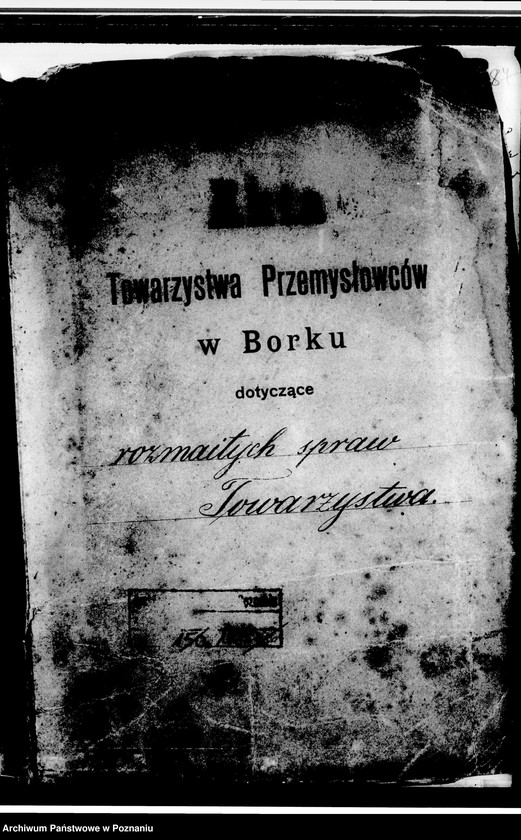 Obraz 4 z jednostki "Korespondencja urzędowa, listy członków, zawiadomienia o zebraniach, programy obchodów rocznic i innych uroczystości"
