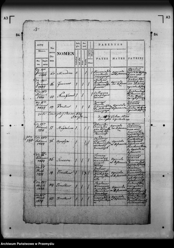 Obraz 12 z jednostki "[Kopie ksiąg metrykalnych parafii Rajtarowice z filiami Rogóźno, Sadkowice (dekanat Mościska)]"