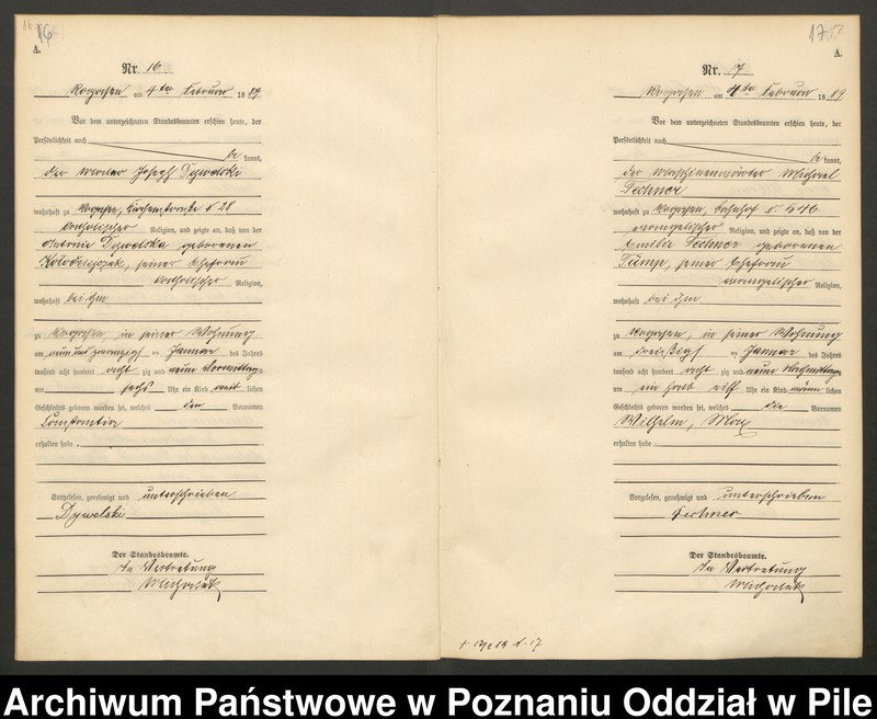 Obraz 11 z jednostki "Księga urodzeń"