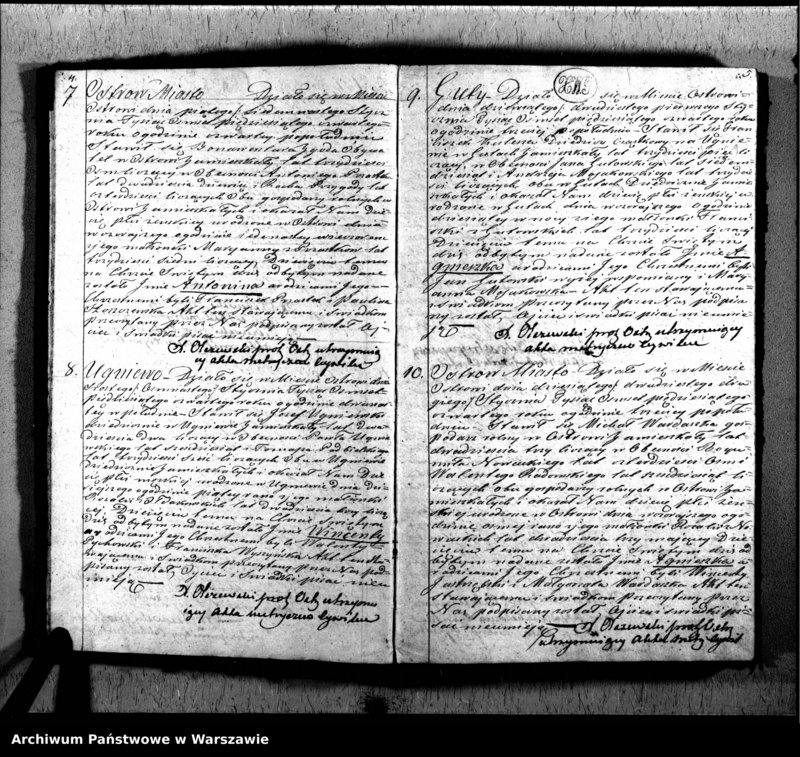 image.from.unit.number "Akta urodzeń, małżeństw i zgonów"