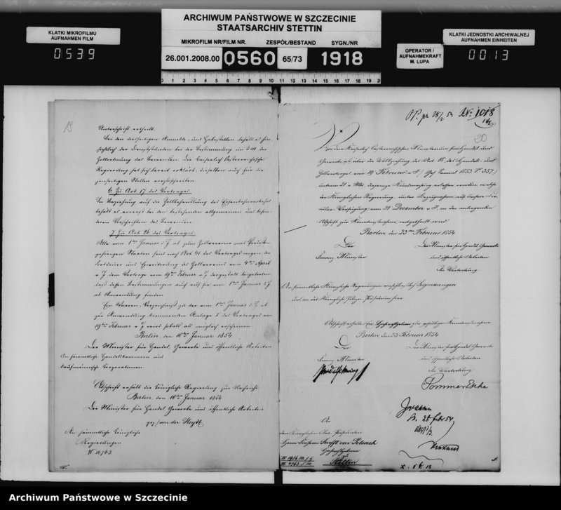 Obraz 13 z jednostki "Handels-Angelegenheiten mit Österreichschen Staaten"