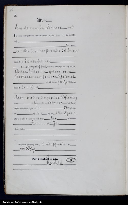 image.from.unit.number "Geburts-Haupt-Register Nr 1 - 76"