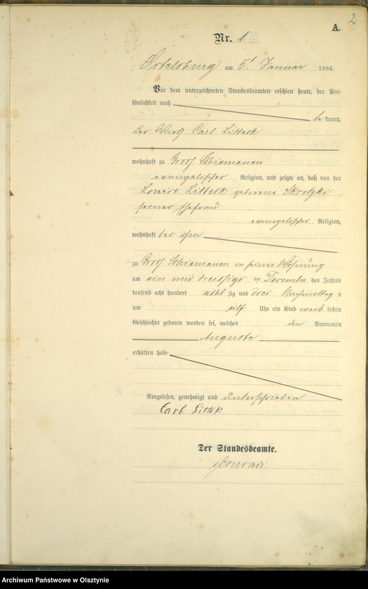 image.from.unit.number "Geburts-Haupt-Register Nr 1 - 97"