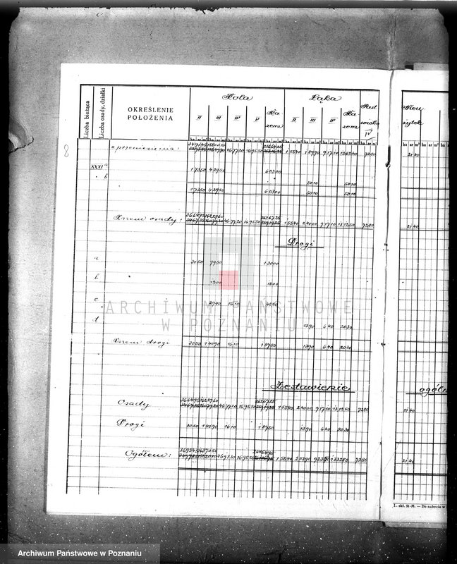 Obraz 14 z jednostki "Tymczasowy rejestr pomiarowy majątku Słębowo powiatu żnińskiego"