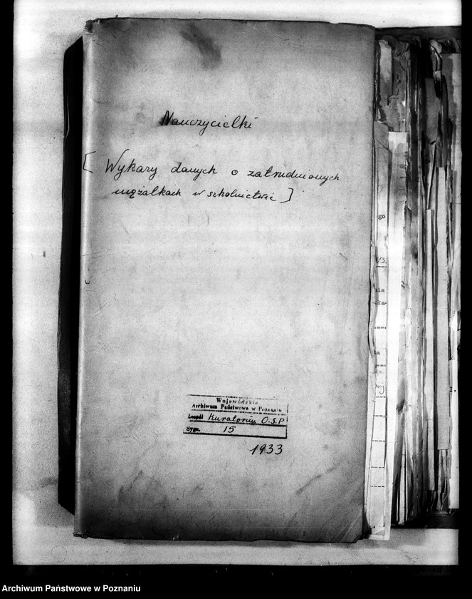 Obraz 4 z jednostki "[Nauczycielki mężatki - wykazy danych o zatrudnionych mężatkach w szkolnictwie]"