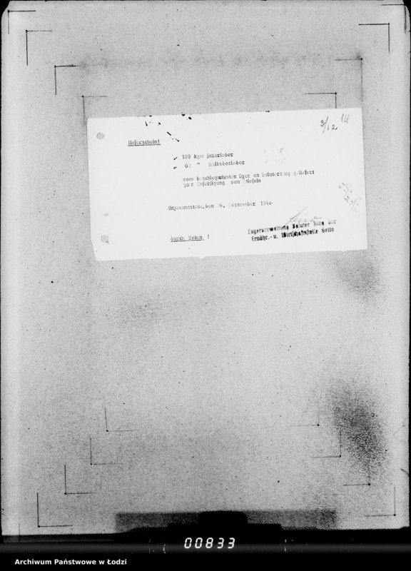 Obraz 18 z jednostki "Lieferscheine"