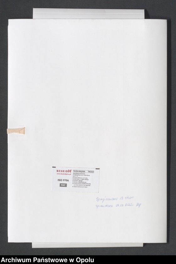 Obraz 10 z jednostki "[Testament Jana Langosch, budowniczego młynów i maszyn z Opola, sporządzony na rzecz jego żony Heleny z domu Koenig, kościoła oraz 3 synów jego brata]"