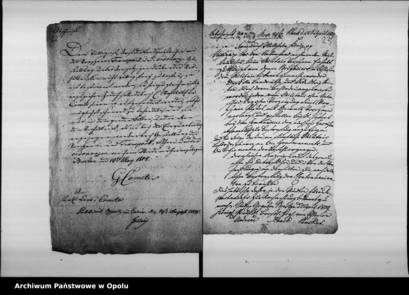 Obraz 18 z jednostki "Acta vom Vorspann - Wesen Vol. I 1742 bis 1812"