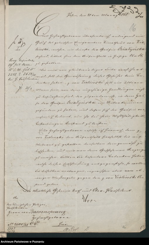 Obraz 20 z jednostki "A. betr. den polnischen Flüchtling Timotheus Zieliński"