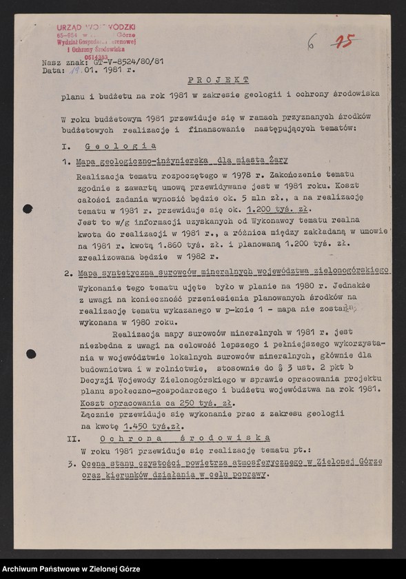 image.from.unit.number "Protokóły z posiedzeń Komisji Zdrowia, Spraw Socjalnych i Ochrony Środowiska Wojewódzkiej Rady Narodowej w Zielonej Górze"