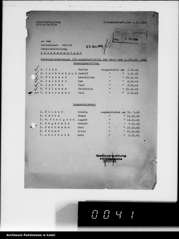 Obraz 5 z jednostki "Prüfungsbemerkungen für die Gehaltsstelle"