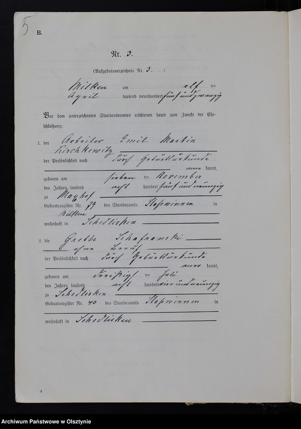 image.from.unit.number "Heiraths-Register/Neben-Register/ Nr 1 - 14"