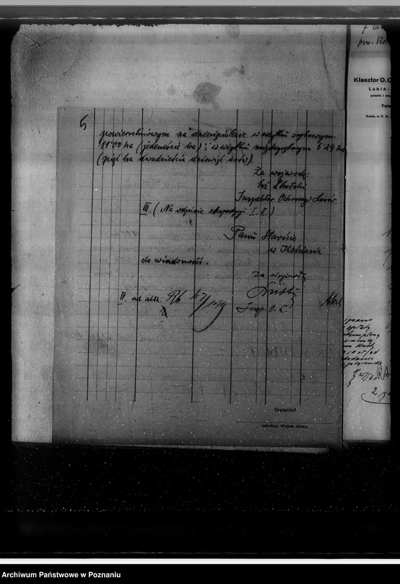 Obraz 9 z jednostki "Nadzór nad gospodarką w lasach O.O. Benedyktynów w Lubiniu powiat kościański"