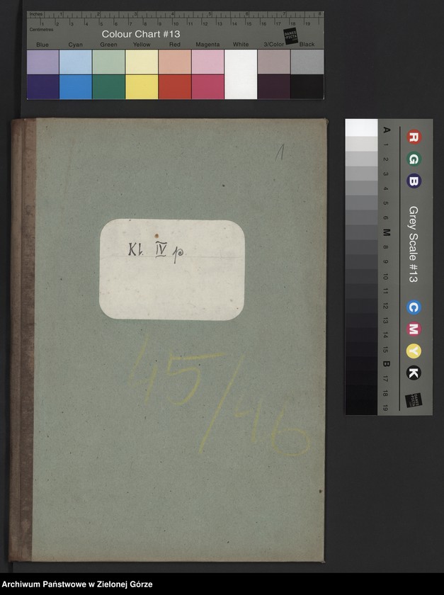 image.from.unit.number "Państwowe Gimnazjum i Liceum Koedukacyjne w Zielonej Górze -katalog główny klasa IV przyśp.- rok szkolny 1945/1946"