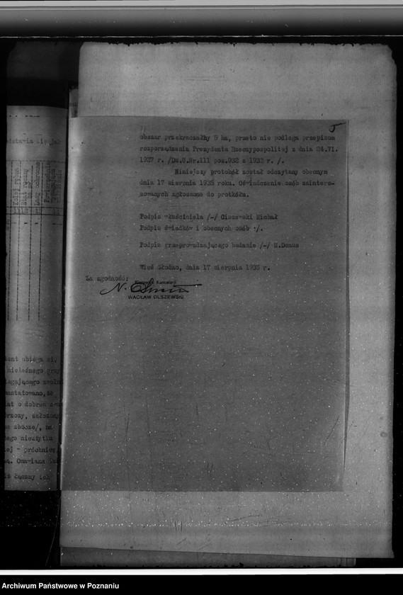 Obraz 9 z jednostki "Gmina Brzeźno powiat koniński /nadzór nad gospodarką leśną/"