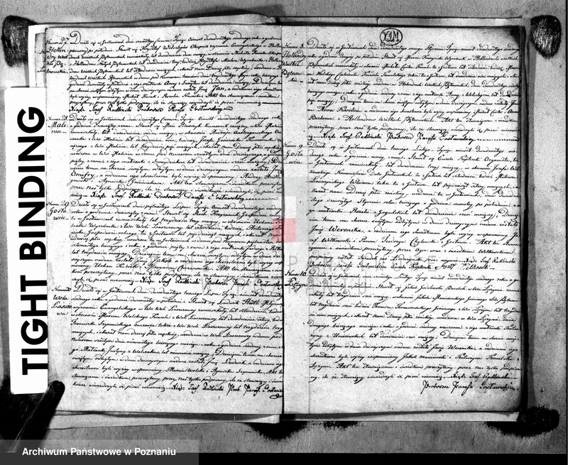 Obraz z jednostki "Księga urodzeń, małżeństw i zgonu"