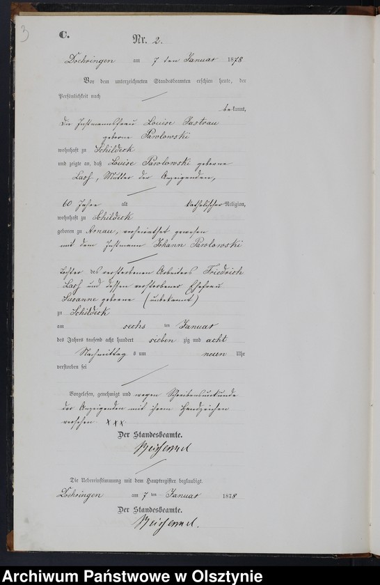 image.from.unit.number "Sterbe-Neben-Register Tom I,Nr 1 - 61"