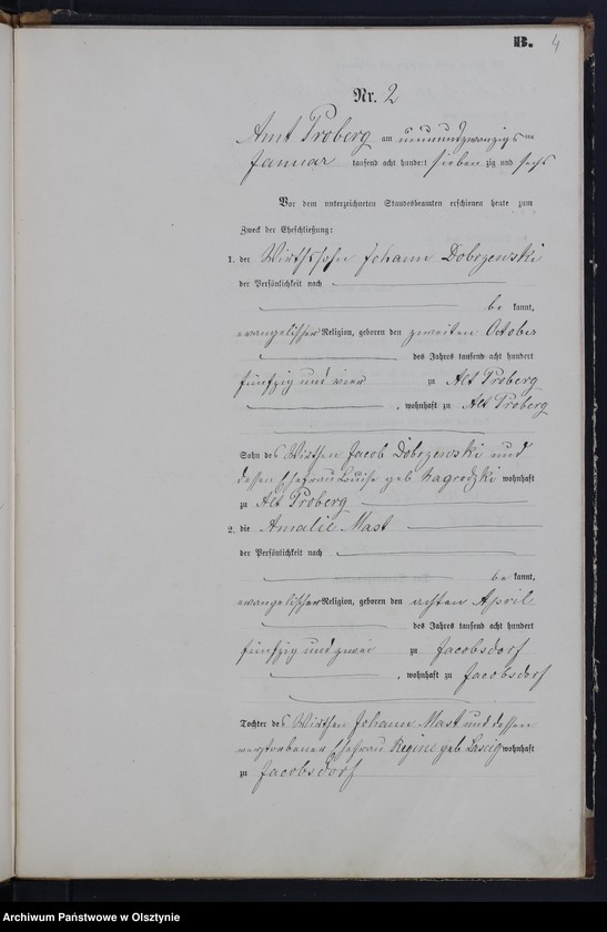 image.from.unit.number "Heiraths-Haupt-Register Nr 1 - 12"