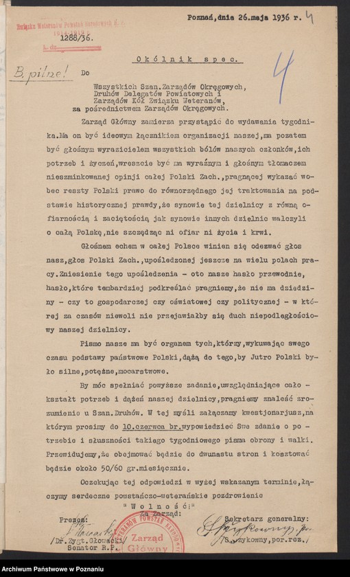 Obraz 6 z jednostki "Powstańcza Spółdzielnia Wydawnicza i tygodnik "Jutro""
