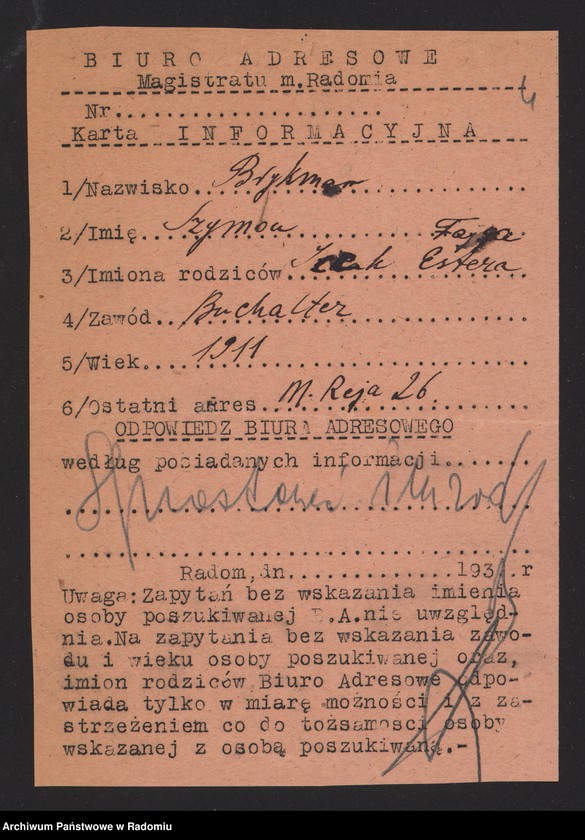 Obraz 6 z jednostki "O dowodach osobistych nr 701-800"