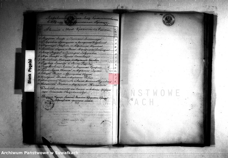 Obraz 11 z jednostki "Kniga nazyvaemyja Duplikat dlja vpisyvanija Aktov o roždenii brakosočetanij i smerti Pržerosl