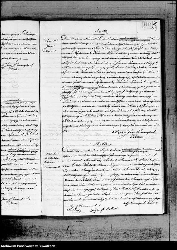 image.from.unit.number "Duplikat aktów Stanu Cywilnego urodzeń, małżeństw i zejść Parafii Ewangelicko-Reformowanej Serejskiej na rok 1861"