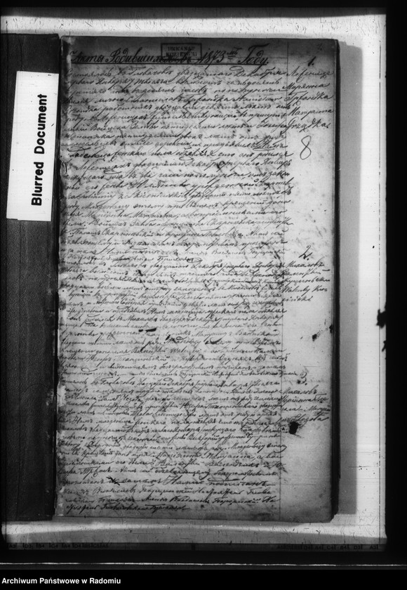 image.from.unit.number "[Duplikat akt urodzonych, zaślubionych i zmarłych parafii Głowaczó na 1873 r.]"