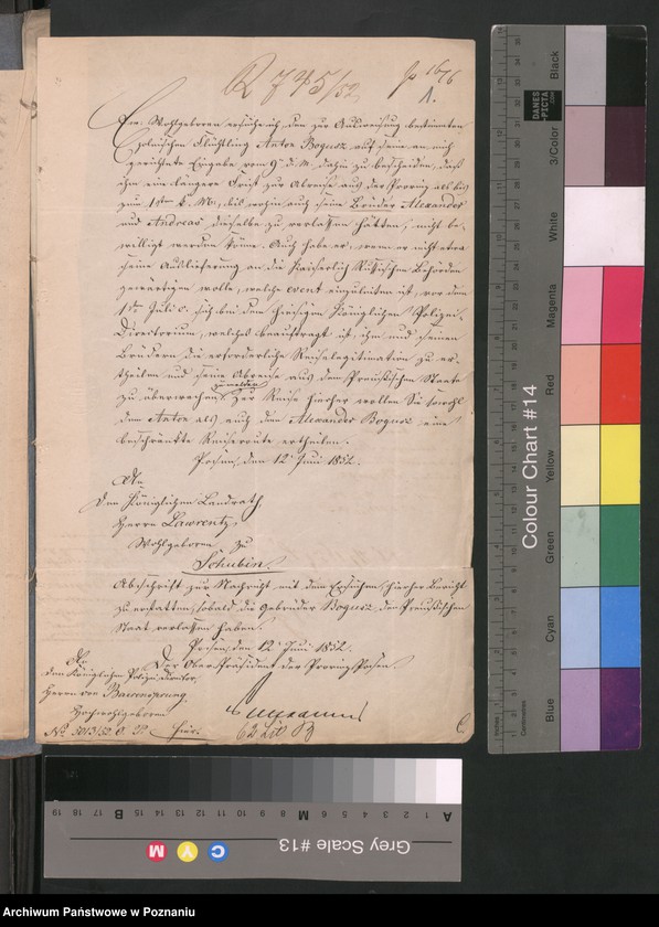 Obraz 4 z jednostki "A. betr. Anton Bogucz Gutspächter und seinen Bruder Alexander"