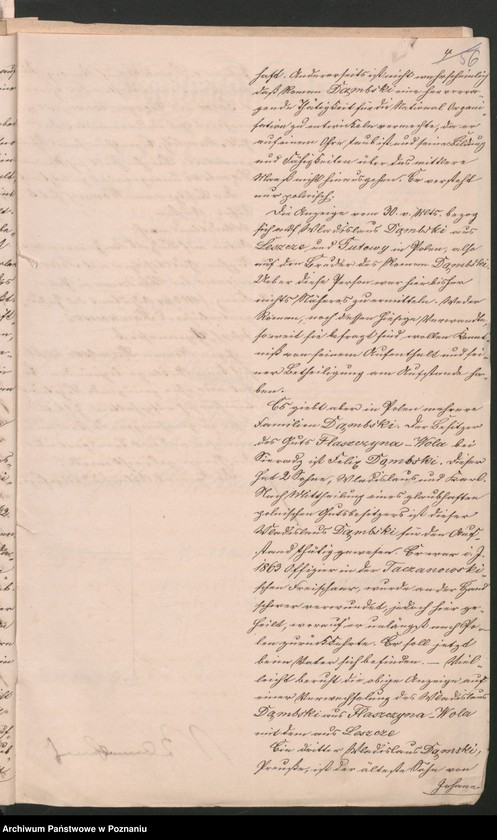 Obraz 11 z jednostki "Die aus Anlass der pollnischen Insurrektion stattgefundene Uebertritt polnischer und diesseitiger Untertanen."