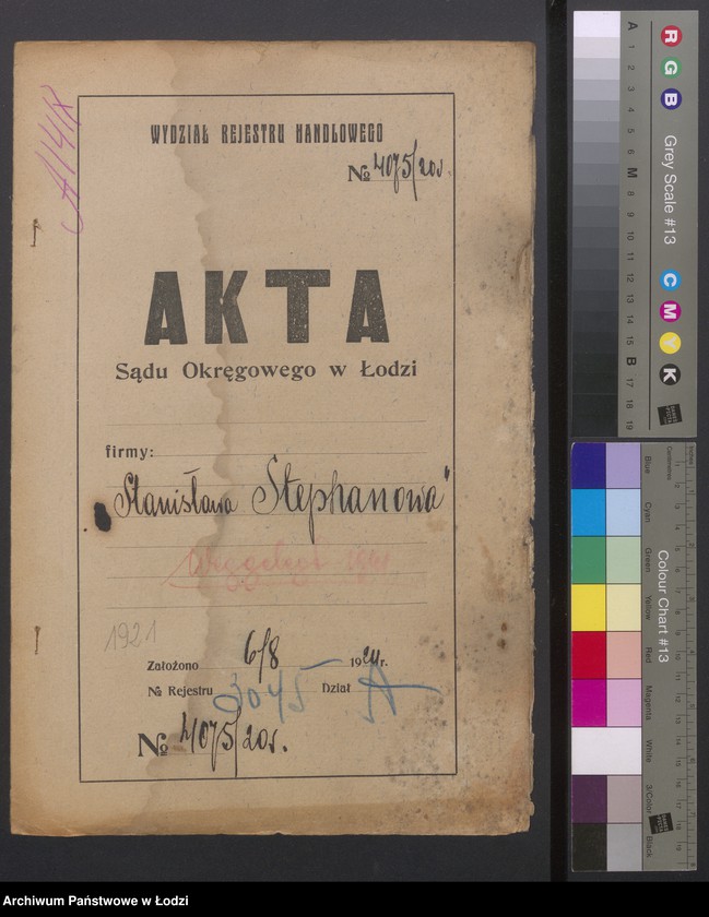 Obraz 2 z jednostki "Stanisława Stephanowa – magazyn mód"