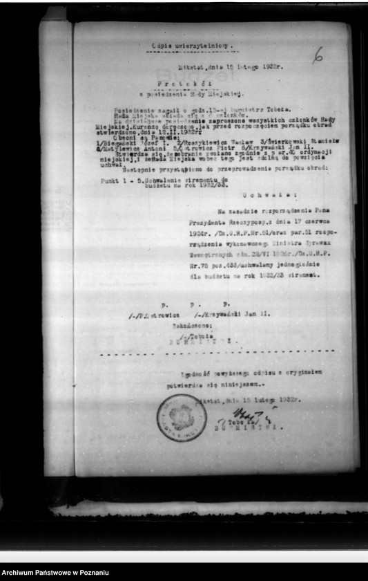 Obraz 12 z jednostki "Budżety i sprawy rachunkowe miasta Mikstatu"