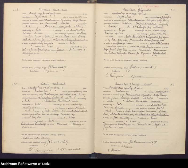 Obraz 19 z jednostki "Akta zgonów"